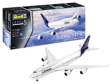 slomart REVELL Plastični model - Boeing 747-8 Lufthansa (novo), 1/144