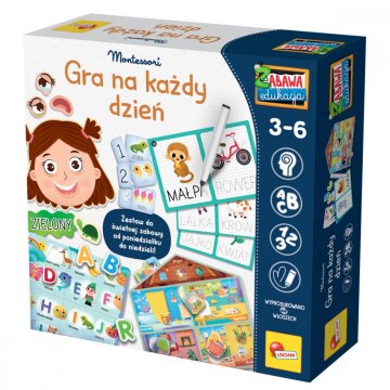 Grana LISCIANI Montessori "Igra za svaki dan" komplet