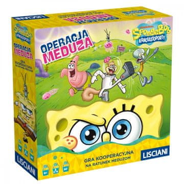 slomart LISCIANI "Operacija Meduza" Spongebob igra