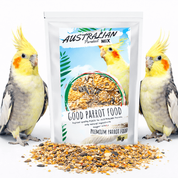 Premium hrana za papige - mješavina za australske papige - hrana za nimfe i ostale srednje velike australske papige 1 kg