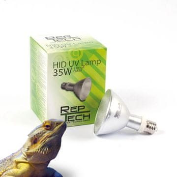 HID metahalogena 35W UVA UVB grijaća žarulja + UVI tester