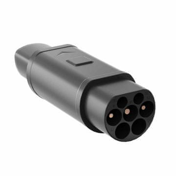Akyga Tip2 / Tesla adapter za punjenje električnih automobila AK-SC-E23 muški - muški 1-fazni 32A