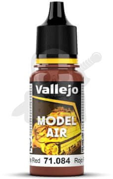 Vallejo VALL-71084 Model Air 17ml Vatreno crvena