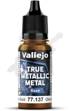 Vallejo VALL-77137 Prava metalik Arkane zlatna 18ml