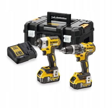 DeWalt DCK266P2T DCD796 + DCF887 2x5Ah TsTak KOMBINIRANI SET