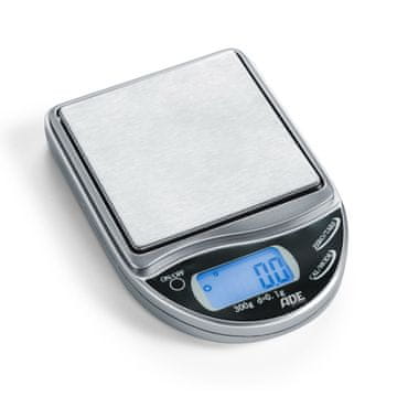 ADE Džepna, precizna elektronička vaga, do 300 g, točnost 0,1 g, 7 x 10 x 1,6 cm