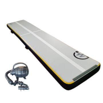 Master Akrobatska staza Airtrack S-Pro 600 x 100 x 20 cm - Siva