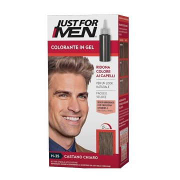 Just For Men H-25 Svijetlosmeđi gel za bojanje kose
