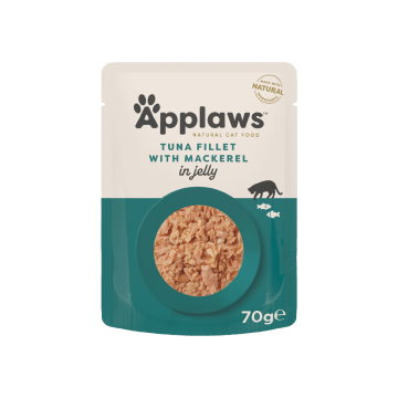 Applaws Premium Mokra karma dla kota saszetka 100% Tuńczyk Makrela 70g