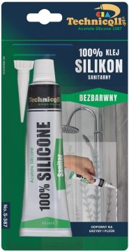 sanitarni silikon prozirni 70 ml - S-587