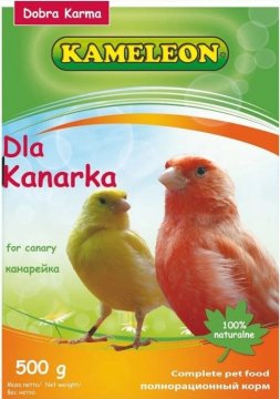 KARMA pokarm MIESZANKA dla ptaków KANARKA 500g