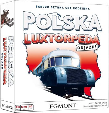 EG Poljska Luxtorpeda. Odlazak. Društvena igra. Egmont igre
