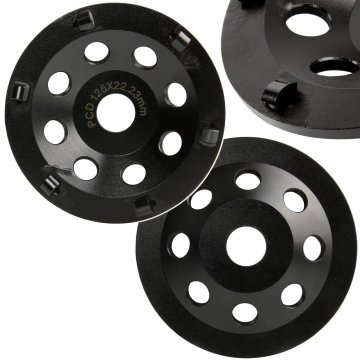em 125 mm PCD disk za uklanjanje podloge