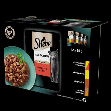 Sheba SOS sočni okusi 12x85g