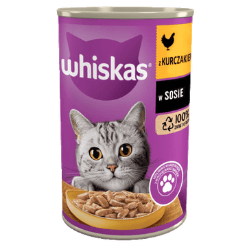 Whiskas konzerva pilećeg umaka 400 g