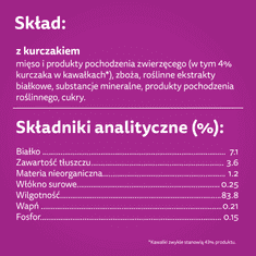 Whiskas konzerva pilećeg umaka 400 g