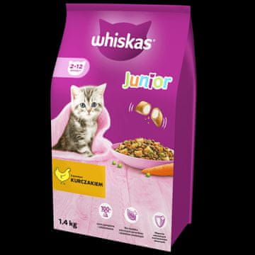 Whiskas Junior piletina 1,4 kg