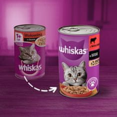 Whiskas konzervirana hrana za mačke s govedinom 400 g