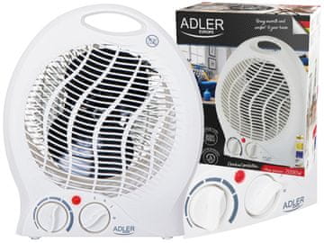 Adler AD 7728 Ventilatorski grijač