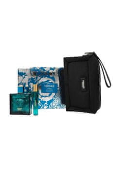 Versace set Eros Edt 100ml + Edt 10ml + kozmetička torbica