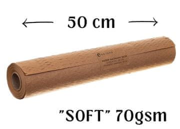 EK Rezani papir za pakiranje, širine 50 cm, bijeli, 50 m