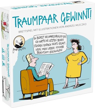 Društvena igra Traumpaar Gewinnt za odrasle i parove za zabave
