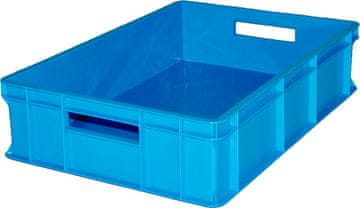 PLASTIČNI KONTEJNER 600x400x140 PLAVA