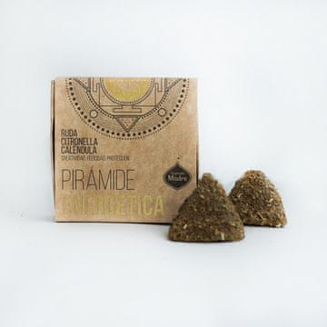 Sagrada Madre Mirisni štapići Energy Pyramid - Citronella, Marigold, Ruda