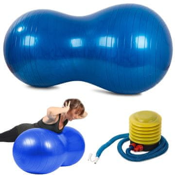 GR Velika fitness lopta za vježbanje s okusom graha i kikirikija