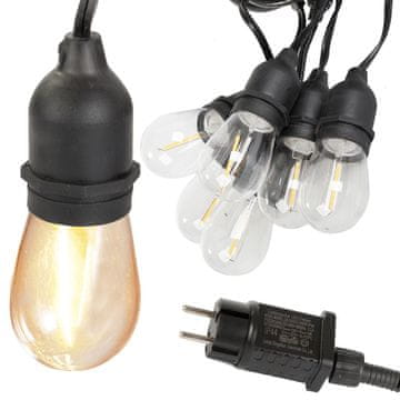 GR Vrtni vijenac svjetlosni lanac 10 LED e27 10m