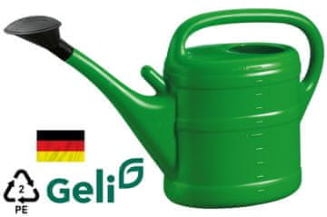 ANGELI Konewka z przystawką do zraszacza+ sitko, 10l zielona - Wielosezonowa