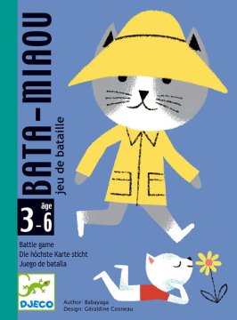 Djeco Kartaška igra za djecu - Bata-Miaou 3+,