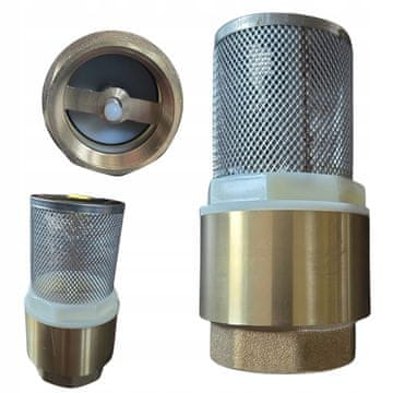 Hydroland Nepovratni ventil s košarom 6/4``