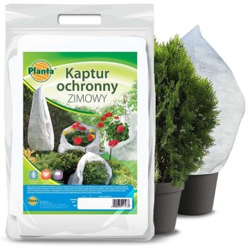 Planta Zimska zaštitna kapuljača bijela 70x100 cm 2 komada