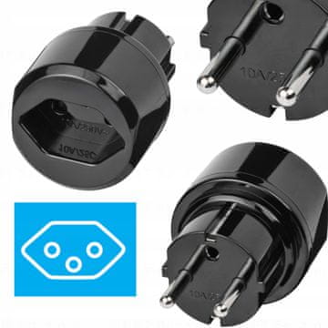 Brennenstuhl Putni adapter za Švicarsku s uzemljenjem