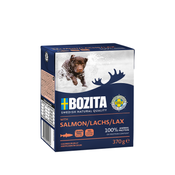 Bozita DOG Komadići u želeu s lososom 370 g