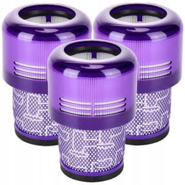 Rush 3x HEPA FILTER KOJI SE MOGU PERITI ZA DYSON V11 SV14 V15 ANIMAL DETECT ABSOLUTE PRO
