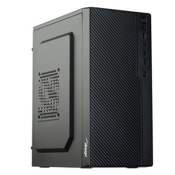 Akyga AK36BK Micro ATX kućište 1xUSB 3.0 crno bez napajanja