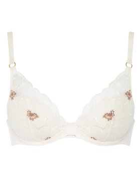 Fleurs Chantelle grudnjak s dubokim uzorkom | krem 80C