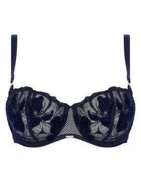 Balconette grudnjak s potpisom Fleurs Chantelle | Mornarica 75D
