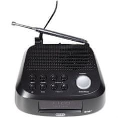 Trevi Radio budilica RC 80D4, DAB+ crni