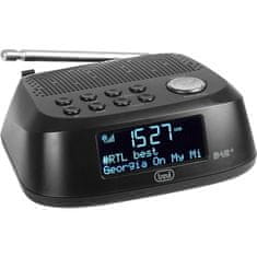 Trevi Radio budilica RC 80D4, DAB+ crni
