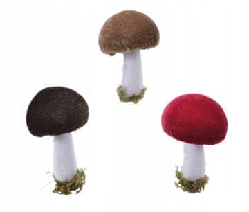 Kaemingk Figurica za ukras, gljiva, 8 cm