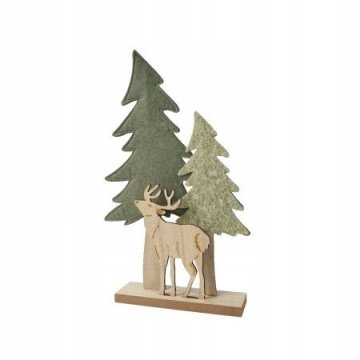 Kaemingk Ukras za figuricu jelena za božićno drvce 42 cm