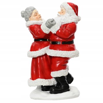 Kaemingk Božićna figurica Djeda Mraza, ukras od smole, 27 cm