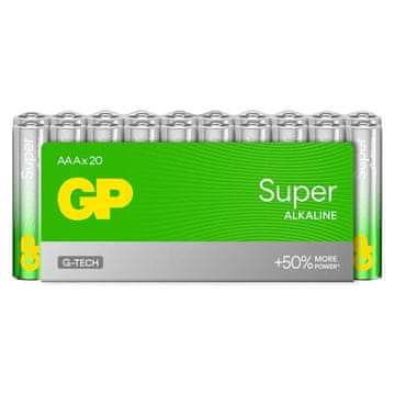 slomart GP Super Alkaline AAA/LR03 baterije, 20 kom