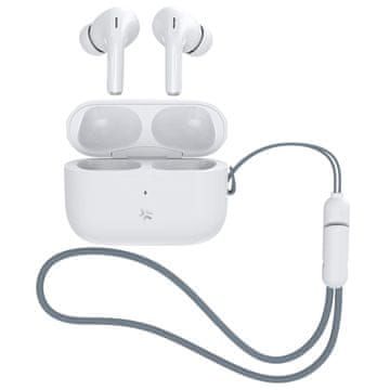 CELLY Harmony True bežične Bluetooth slušalice u uhu ANC+ENC bijele