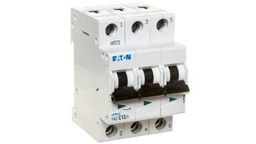 EATON Automatski osigurač 3P C 13A 15kA AC FAZ C13/3 278871