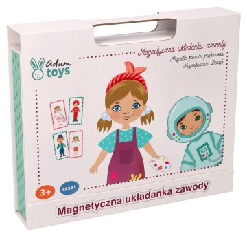 Adam toys Magnetska ploča za slaganje - Natjecanja