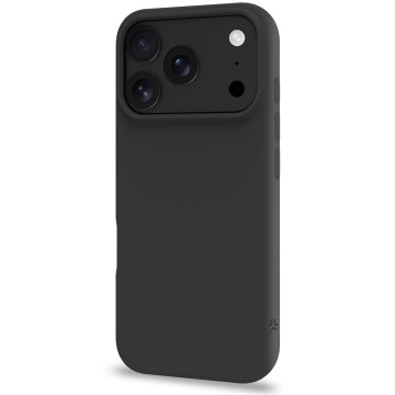 CELLY Mekana gumena maskica za iPhone 18/17 Pro – crna, svilenkasta završna obrada